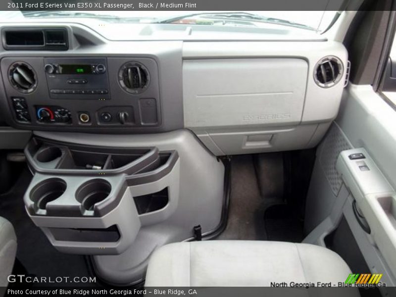 Black / Medium Flint 2011 Ford E Series Van E350 XL Passenger