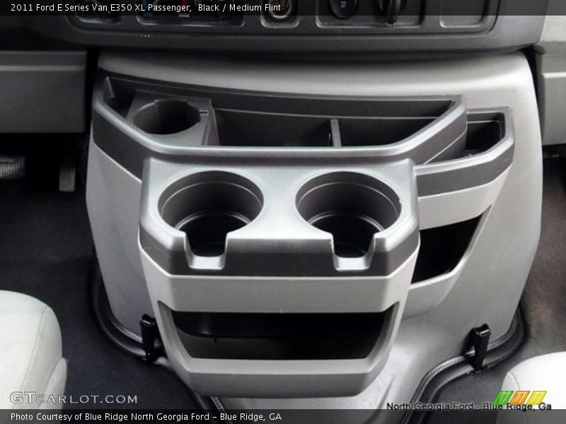 Black / Medium Flint 2011 Ford E Series Van E350 XL Passenger