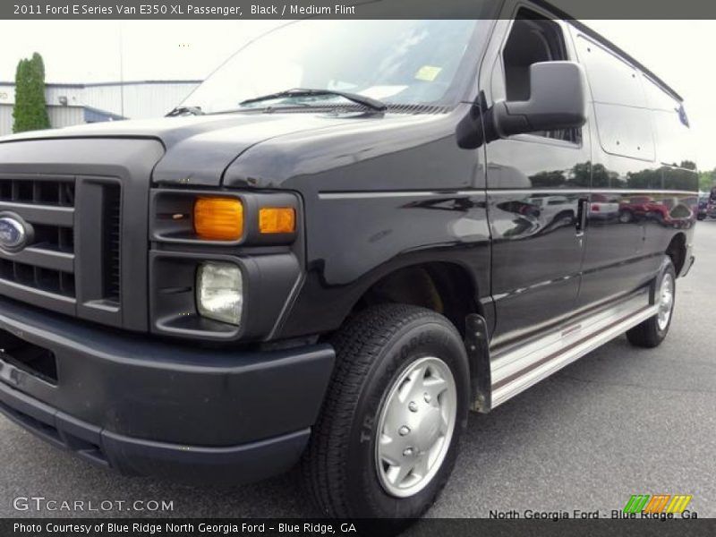 Black / Medium Flint 2011 Ford E Series Van E350 XL Passenger