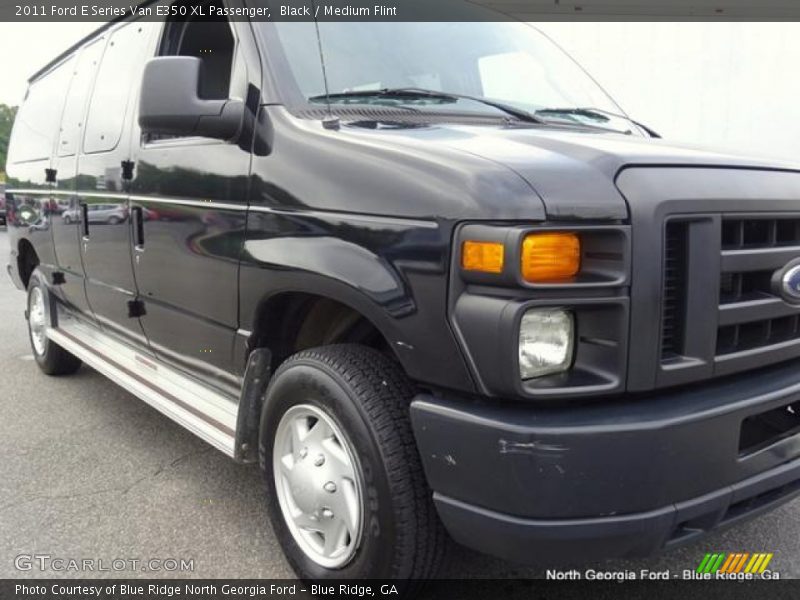 Black / Medium Flint 2011 Ford E Series Van E350 XL Passenger