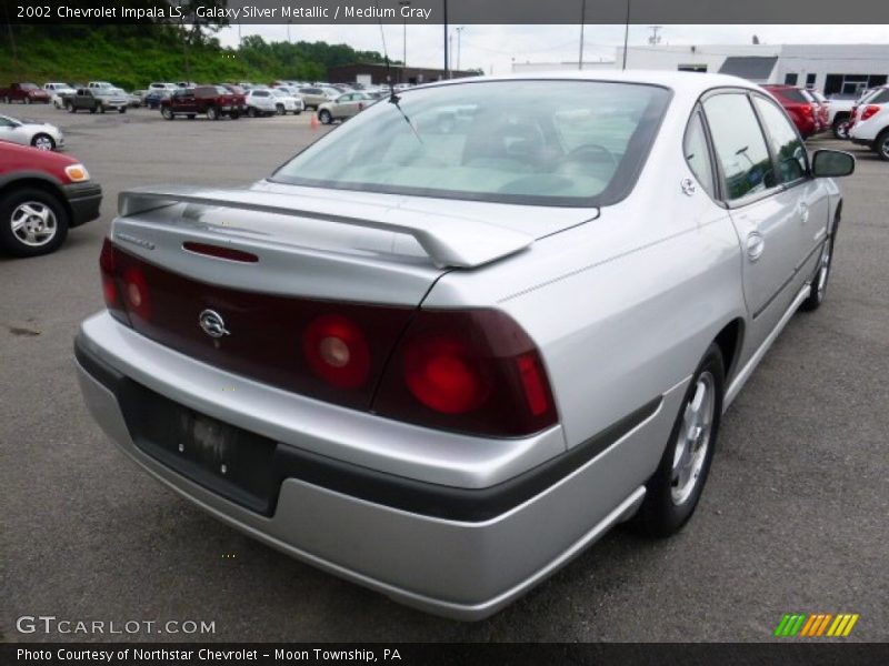 Galaxy Silver Metallic / Medium Gray 2002 Chevrolet Impala LS