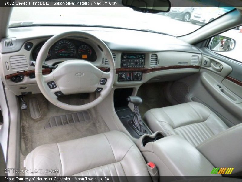 Galaxy Silver Metallic / Medium Gray 2002 Chevrolet Impala LS