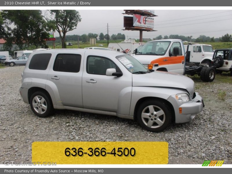 Silver Ice Metallic / Ebony 2010 Chevrolet HHR LT