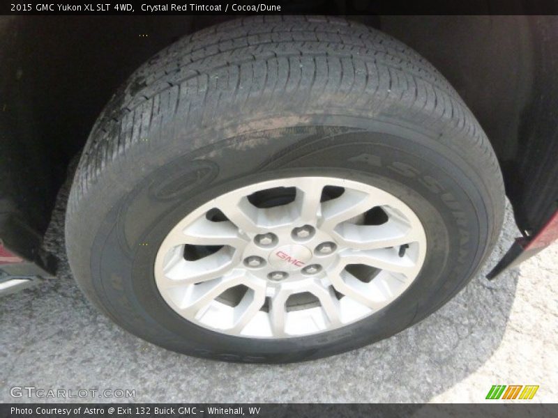 Crystal Red Tintcoat / Cocoa/Dune 2015 GMC Yukon XL SLT 4WD