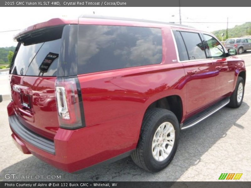 Crystal Red Tintcoat / Cocoa/Dune 2015 GMC Yukon XL SLT 4WD