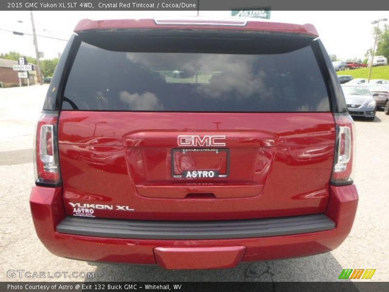 Crystal Red Tintcoat / Cocoa/Dune 2015 GMC Yukon XL SLT 4WD