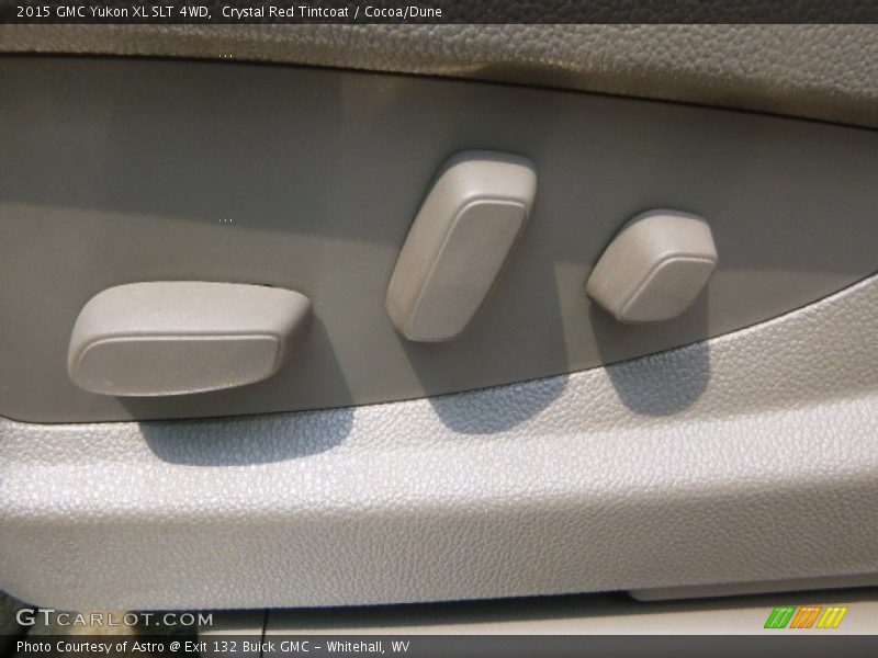 Crystal Red Tintcoat / Cocoa/Dune 2015 GMC Yukon XL SLT 4WD
