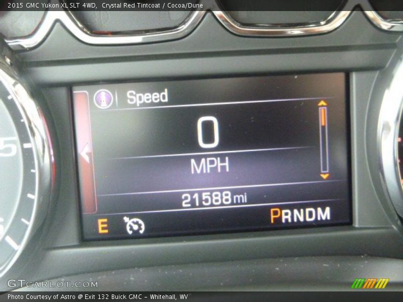 Crystal Red Tintcoat / Cocoa/Dune 2015 GMC Yukon XL SLT 4WD