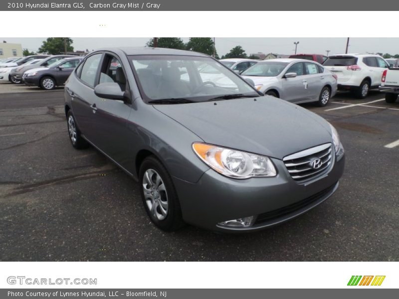 Carbon Gray Mist / Gray 2010 Hyundai Elantra GLS