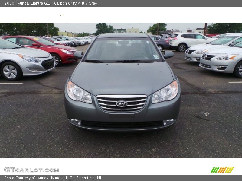 Carbon Gray Mist / Gray 2010 Hyundai Elantra GLS