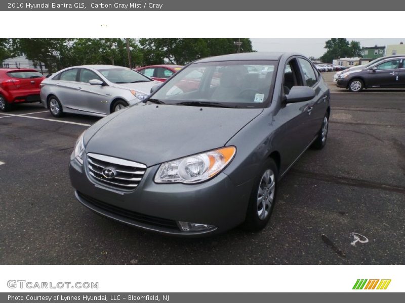 Carbon Gray Mist / Gray 2010 Hyundai Elantra GLS