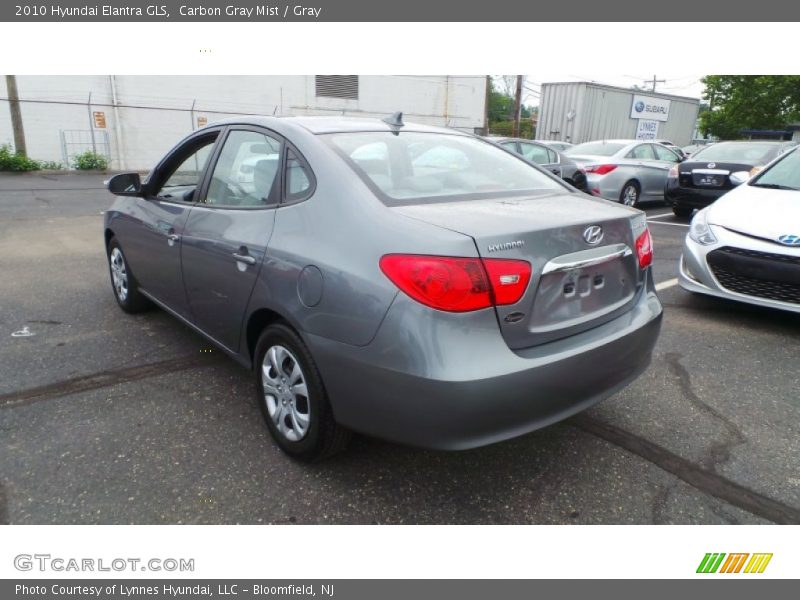 Carbon Gray Mist / Gray 2010 Hyundai Elantra GLS
