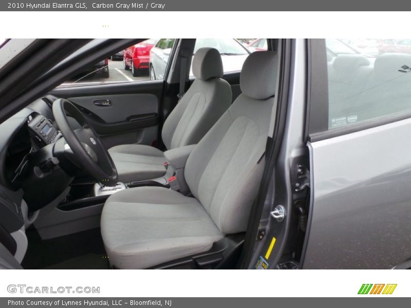 Carbon Gray Mist / Gray 2010 Hyundai Elantra GLS