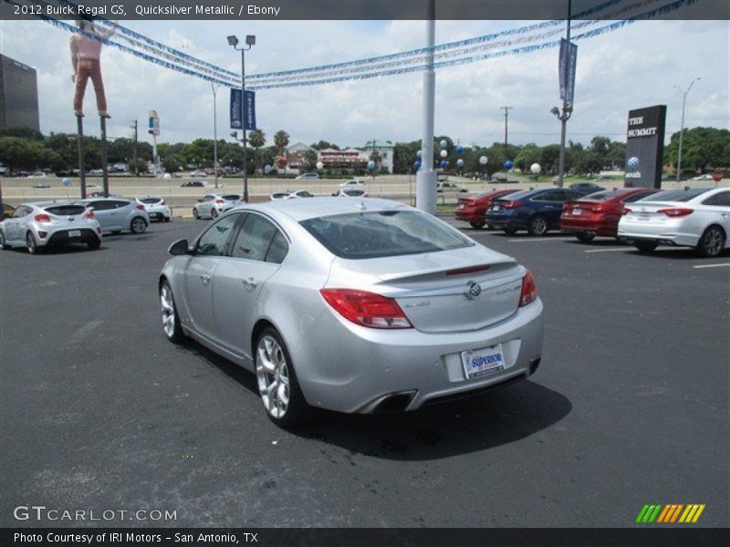 Quicksilver Metallic / Ebony 2012 Buick Regal GS
