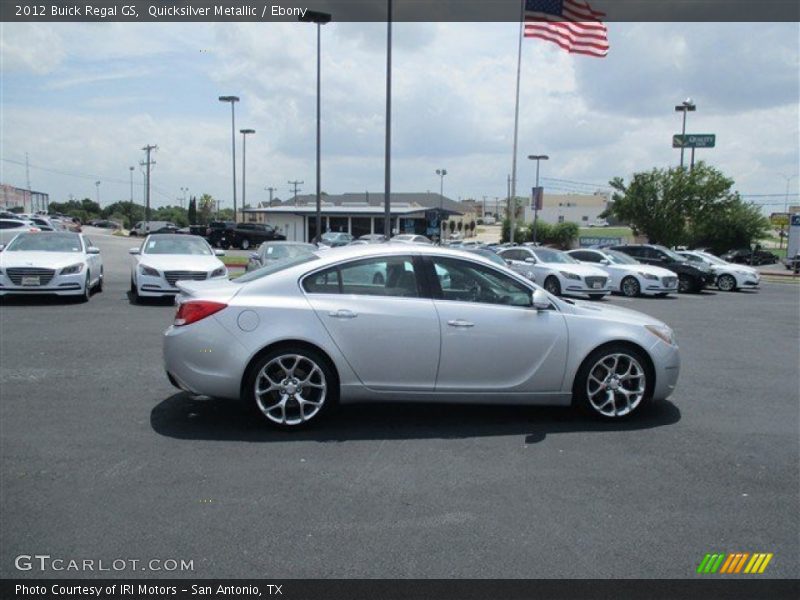 Quicksilver Metallic / Ebony 2012 Buick Regal GS