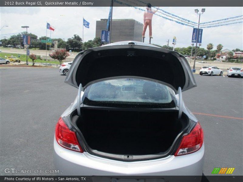 Quicksilver Metallic / Ebony 2012 Buick Regal GS