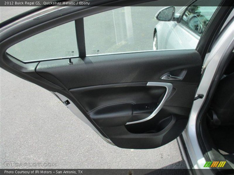 Quicksilver Metallic / Ebony 2012 Buick Regal GS