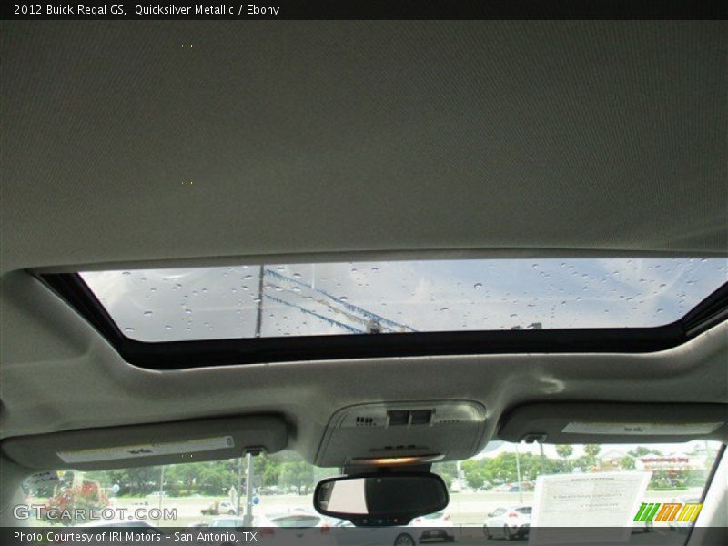 Quicksilver Metallic / Ebony 2012 Buick Regal GS