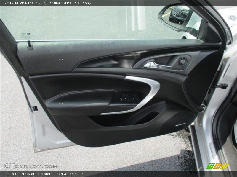 Quicksilver Metallic / Ebony 2012 Buick Regal GS
