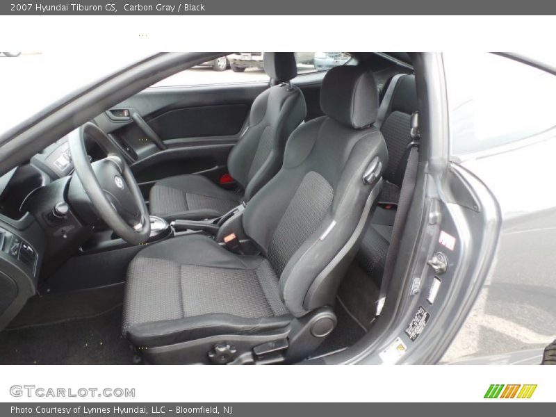 Carbon Gray / Black 2007 Hyundai Tiburon GS