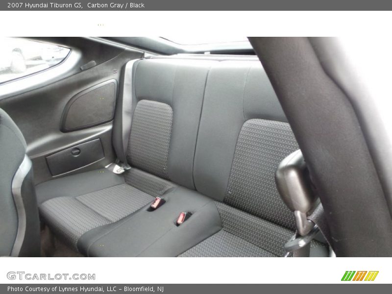 Carbon Gray / Black 2007 Hyundai Tiburon GS