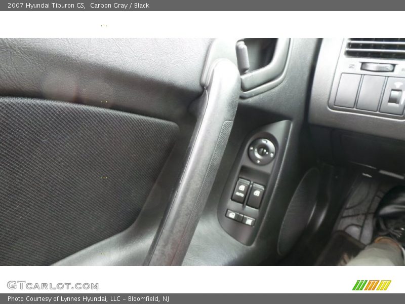 Carbon Gray / Black 2007 Hyundai Tiburon GS