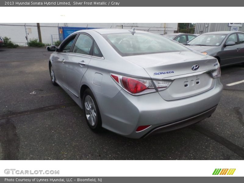 Silver Frost Metallic / Gray 2013 Hyundai Sonata Hybrid Limited
