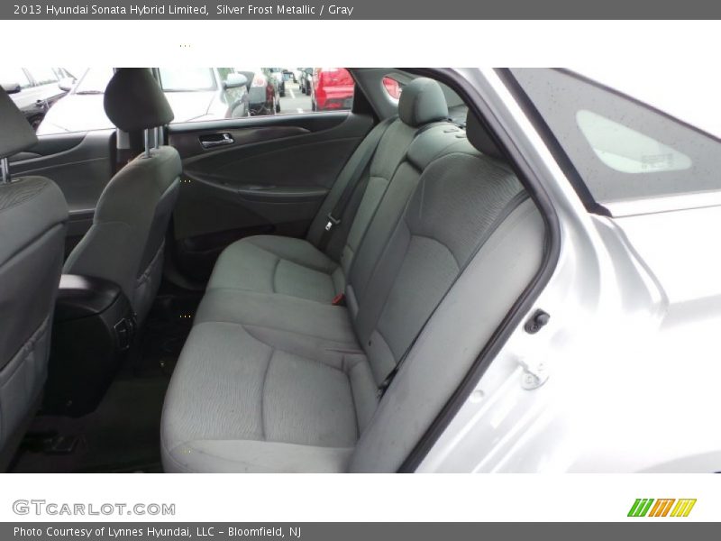 Silver Frost Metallic / Gray 2013 Hyundai Sonata Hybrid Limited