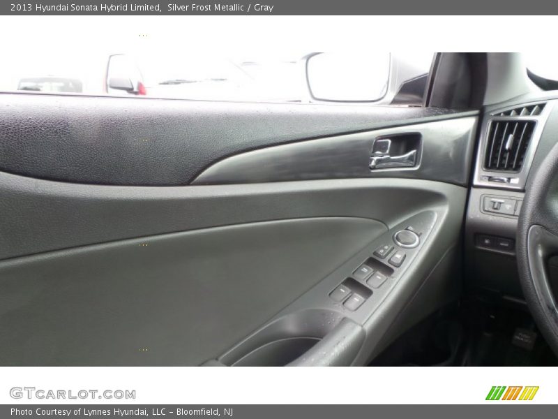 Silver Frost Metallic / Gray 2013 Hyundai Sonata Hybrid Limited