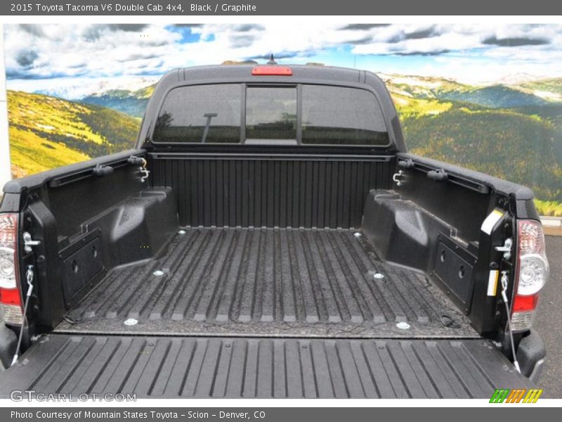 Black / Graphite 2015 Toyota Tacoma V6 Double Cab 4x4