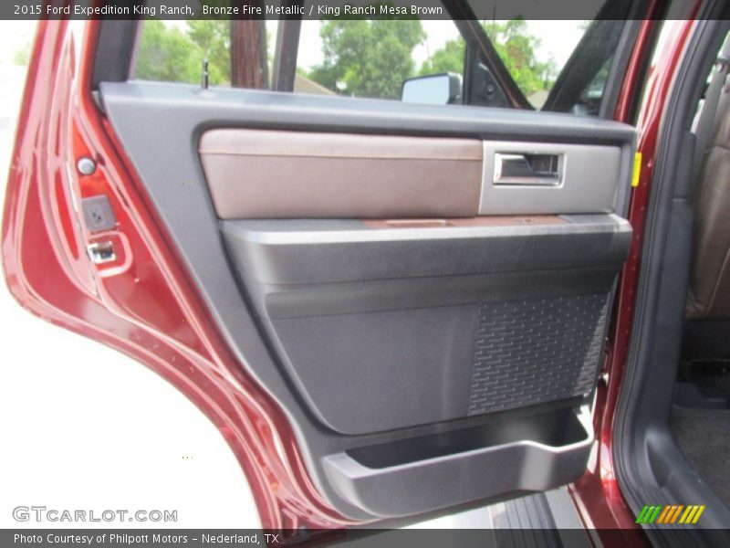 Bronze Fire Metallic / King Ranch Mesa Brown 2015 Ford Expedition King Ranch