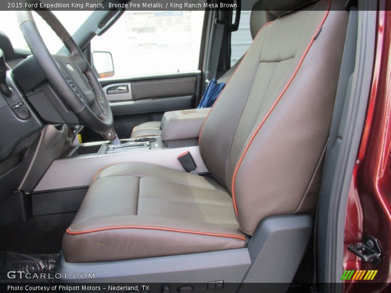 Bronze Fire Metallic / King Ranch Mesa Brown 2015 Ford Expedition King Ranch