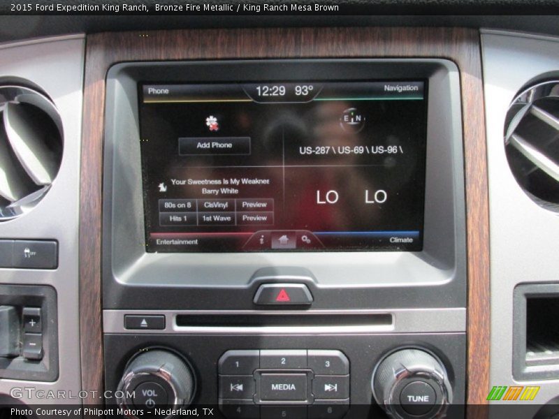 Bronze Fire Metallic / King Ranch Mesa Brown 2015 Ford Expedition King Ranch