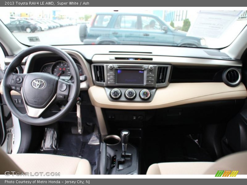Super White / Ash 2013 Toyota RAV4 LE AWD