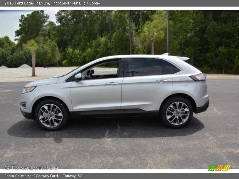  2015 Edge Titanium Ingot Silver Metallic
