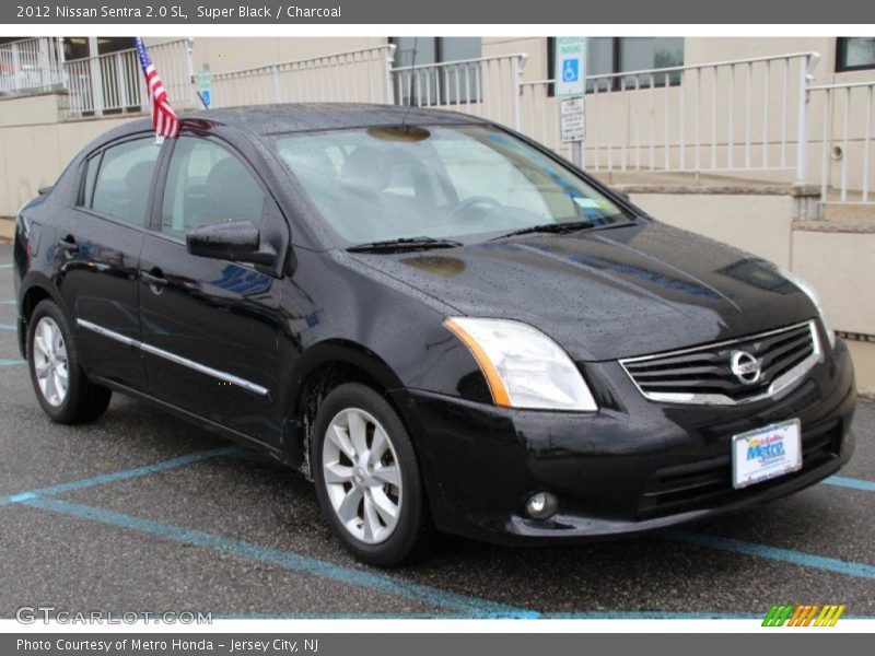Super Black / Charcoal 2012 Nissan Sentra 2.0 SL