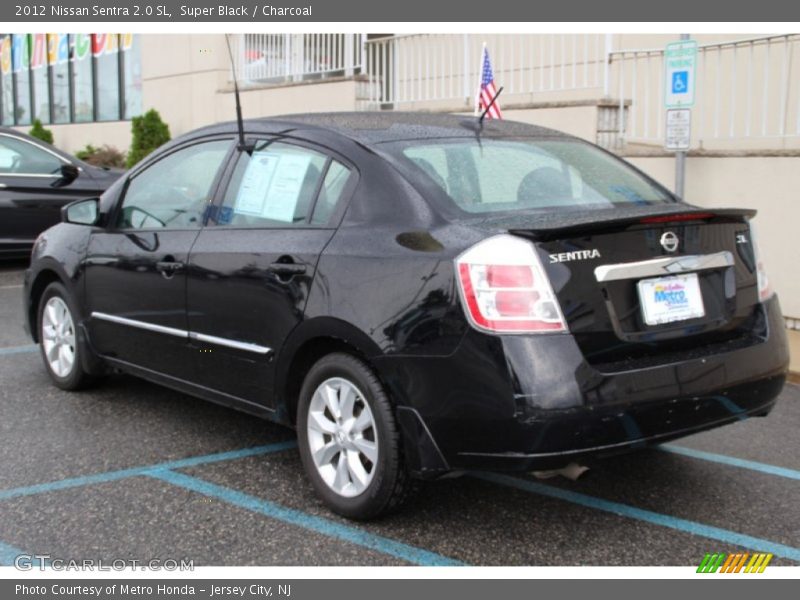 Super Black / Charcoal 2012 Nissan Sentra 2.0 SL