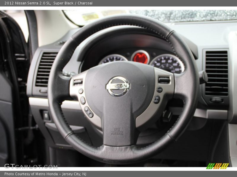 Super Black / Charcoal 2012 Nissan Sentra 2.0 SL