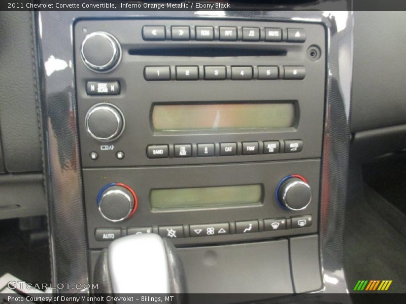 Inferno Orange Metallic / Ebony Black 2011 Chevrolet Corvette Convertible