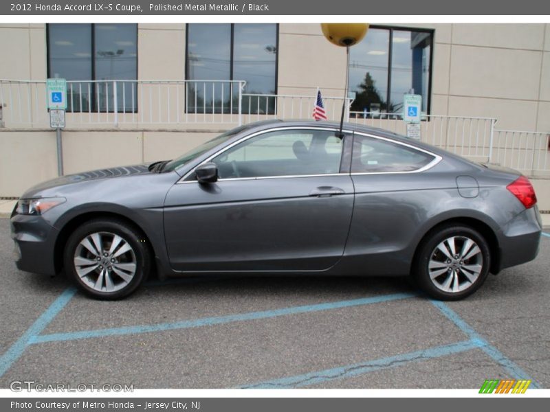 Polished Metal Metallic / Black 2012 Honda Accord LX-S Coupe