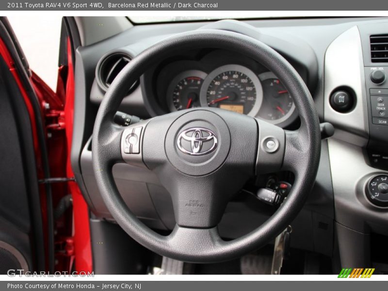 Barcelona Red Metallic / Dark Charcoal 2011 Toyota RAV4 V6 Sport 4WD