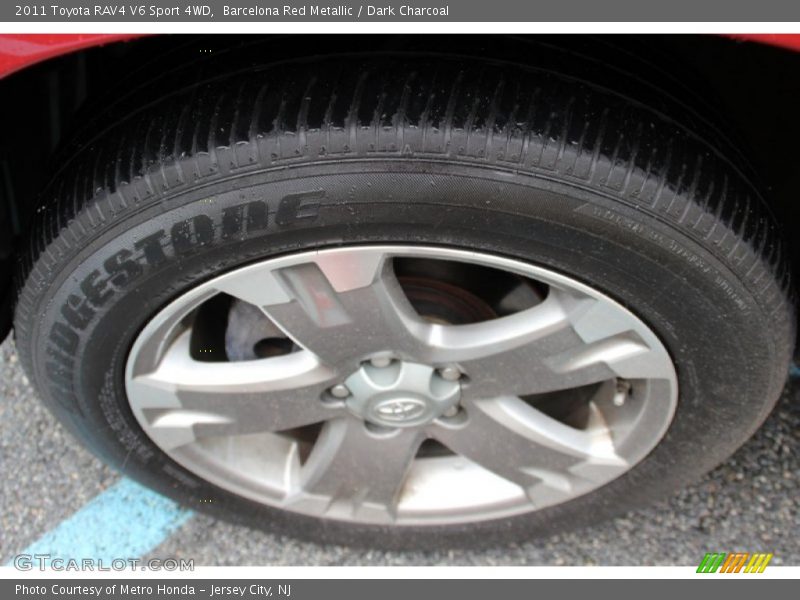 Barcelona Red Metallic / Dark Charcoal 2011 Toyota RAV4 V6 Sport 4WD