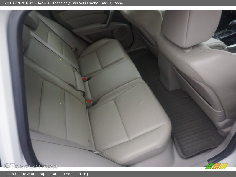 White Diamond Pearl / Ebony 2010 Acura RDX SH-AWD Technology