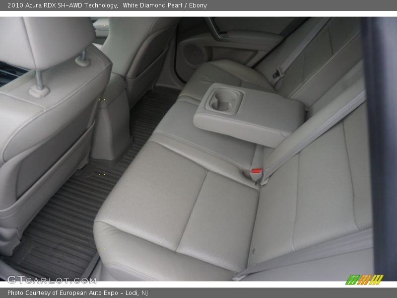 White Diamond Pearl / Ebony 2010 Acura RDX SH-AWD Technology