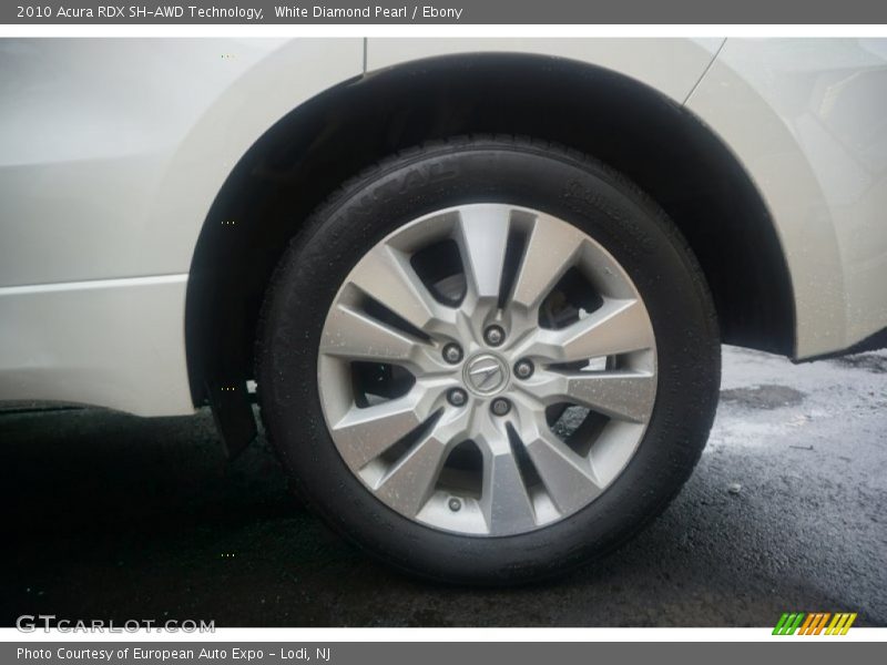 White Diamond Pearl / Ebony 2010 Acura RDX SH-AWD Technology