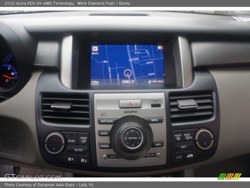 White Diamond Pearl / Ebony 2010 Acura RDX SH-AWD Technology