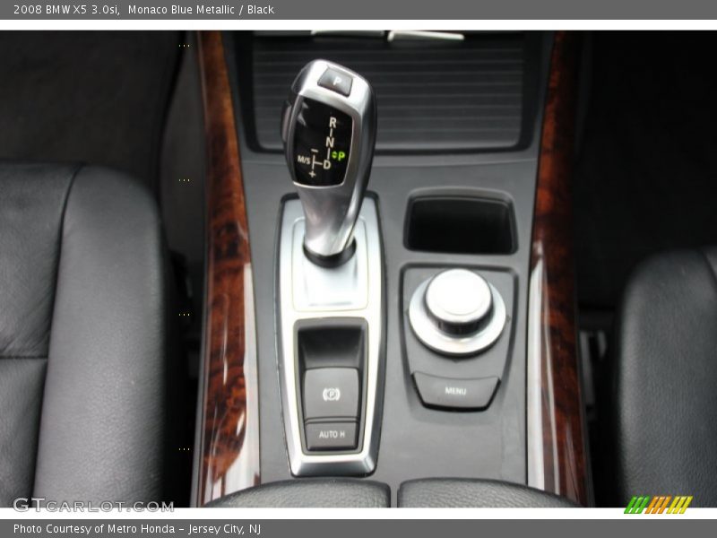 Monaco Blue Metallic / Black 2008 BMW X5 3.0si