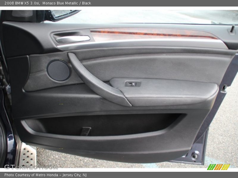 Monaco Blue Metallic / Black 2008 BMW X5 3.0si