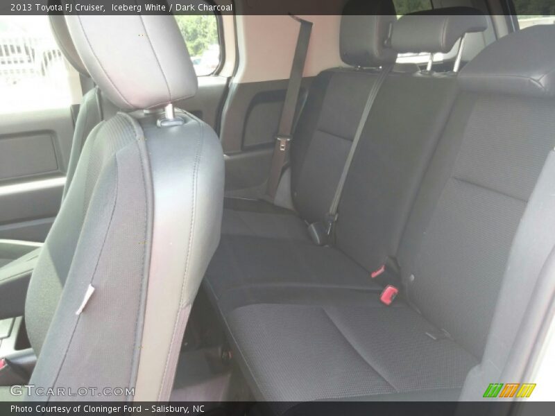 Iceberg White / Dark Charcoal 2013 Toyota FJ Cruiser