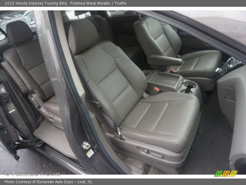 Polished Metal Metallic / Truffle 2013 Honda Odyssey Touring Elite